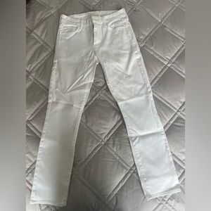 Mother White Jeans Size 26